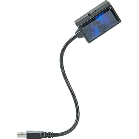 Éclairage intérieur de voiture, veilleuse d'ambiance USB pour voiture, 3 modes dynamiques, projecteur décoratif romantique (1/5)