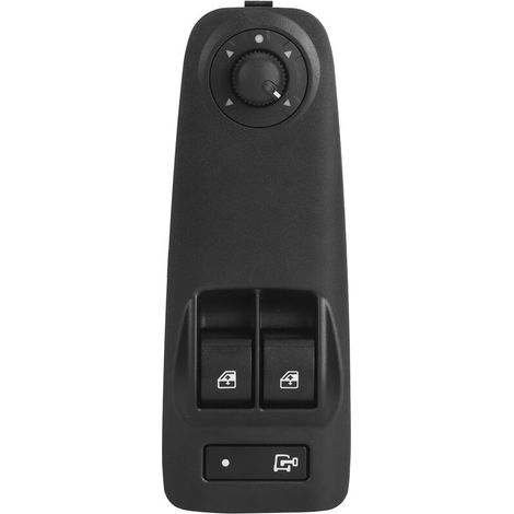 Power Master Window Switc, Interrupteur de lève-vitre électrique noir pour 735487419 6490.X9