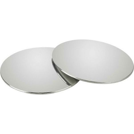 Rétroviseur d'angle mort pour voiture, grand angle, réglable à 360 degrés, rond (1/5)