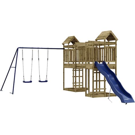 Outdoor Playset Impregnated Wood Pine vidaXL (1/5)