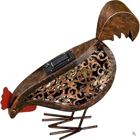Poule solaire - Lampes solaires d'extérieur pour animaux Solar Hen - X1 (1/4)