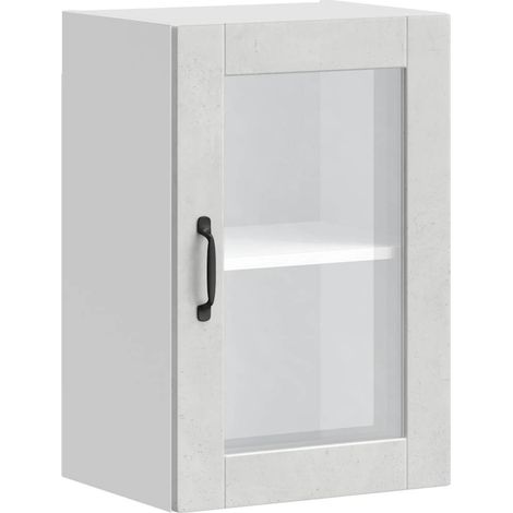 Maison Exclusive - Armario de pared para cocina puerta cristal Po