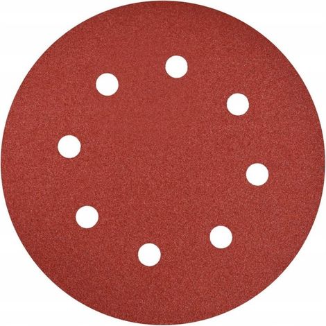 Schleifscheibe geko p180 190 mm 10 Stück Staubabsaugung (1/3)
