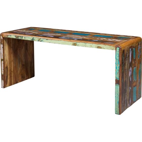 Schreibtisch Altholz 170x65x76 mehrfarbig lackiert FREEZY 40
