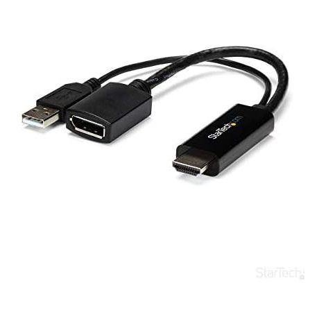 StarTech.com HD2DP cavo e adattatore video Nero (1/5)
