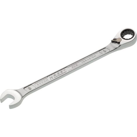Clé à cliquet à anneau 606 SW 9 mm L.143 mm, à changement, anneaux 15 degrés
