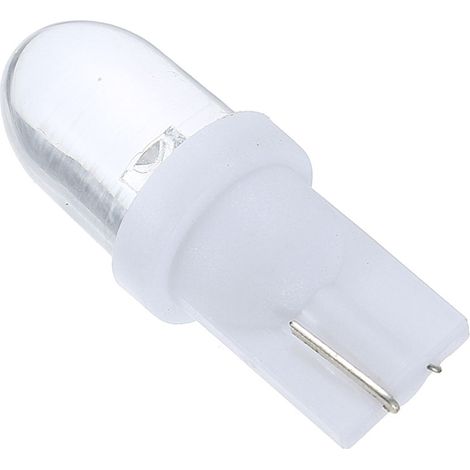 Blister 2 feux de position LED T10 / 12V blanc Yatek pour voiture, faible consommation d'énergie, long vida utile
