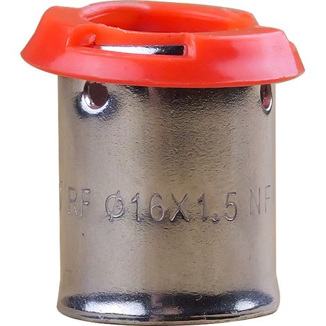 Ibp Bänninger – Raccord à sertir Ø16mm 1,5mm – Fixation pour tube PER – Installation fiable pour eau chaude sanitaire et chauffage (1/2)