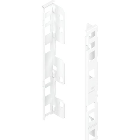 Blum Support de paroi arrière en bois LEGRABOX hauteur C (193 mm) gauche/droite blanc satiné mat 5 pièces (1/2)