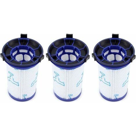 Lot de 3 Filtre de remplacement pour Rowenta Air Force 360 / X-Pert Essential 260 Aspirateur sans fil RH9037 RH9038 RH9039 RH9051 RH9057 RH9079 RH9081 RH9086 (Alternative au ZR009001) (1/4)