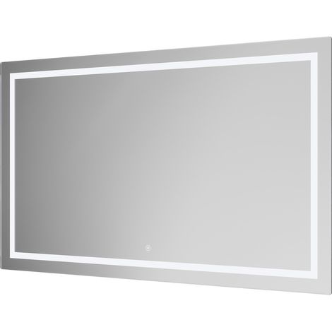 Atlanta 1200mm x 700mm Bluetooth Illuminated Dimmable LED Mirror with Demister and Touch Sensor (1/5)