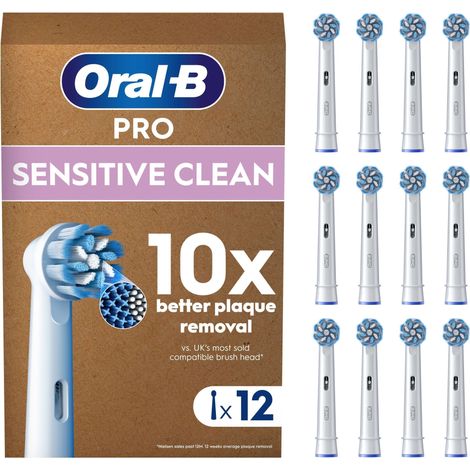 Oral-B Sensitive Clean 12 pieza(s) Blanco