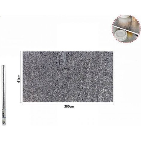 Trade Shop - ALUMINIUM KLEBEROLLE 61CMX3MT FÜR MÖBEL SCHUBLADEN KÜCHE TAPETE 70500 - (1/5)