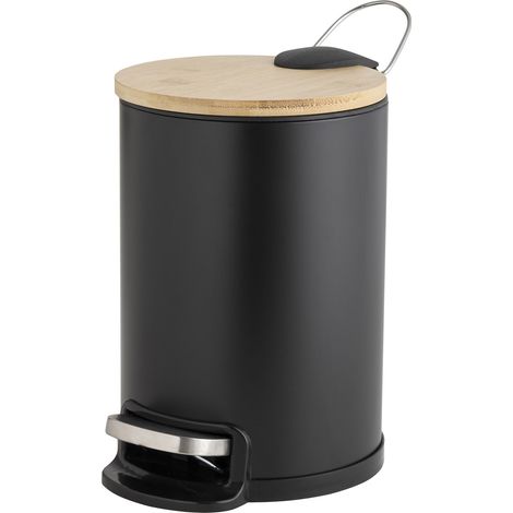 Mülleimer mit Soft-Close, Bambus, 3 l, MOBELLE (1/5)