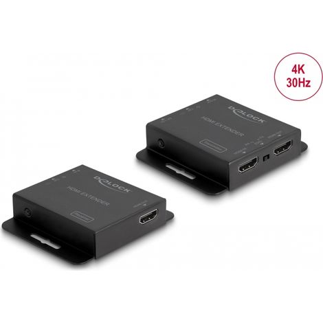 KIT HDMI extensor RJ45 Cat.6 4K 30 Hz (Emisor+Receptor)