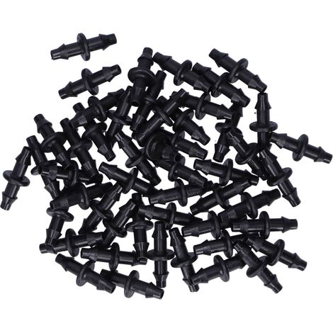 Connecteur 2 voies 100 4/7, raccord d'irrigation goutte à goutte, accessoires de jardin