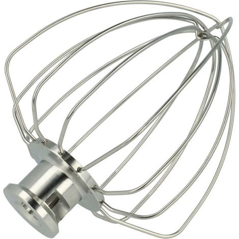 Schneebesen, kompatibel mit den Küchenmaschinen KSM150, KSM100, KSM103, K45, KSM12, K45SS, KSM105, KSM110 – Edelstahl (1/4)