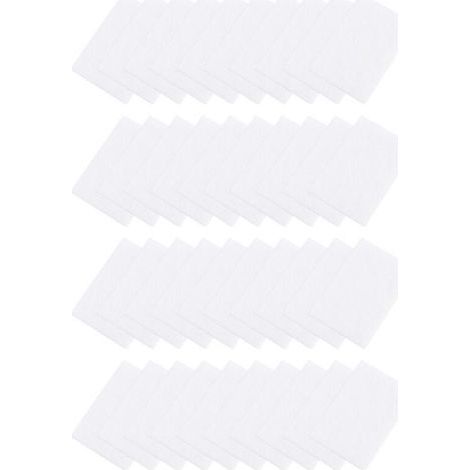 Le filtre air HEPA de 40 pièces séries CPAP le ventilateur jetable rechange filtre les lingettes masque CPAP pour Weinmann