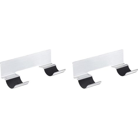 2x Wandmontierter Organizer für Friseurwerkzeuge, Haartrocknerhalter, Lockenstabzubehör, Glätteisenhalter (1/4)