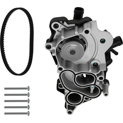 Pompa acqua + set cinghie dentate for Seat Leon Arona Toledo 1.0 1.2 V15-99-2129 (1/5)
