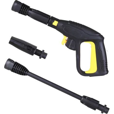Pistolet de Nettoyeur Haute Pression – Remplaçant avec Lance Extension, Raccord Rapide, Compatible Karcher K2 K3 K4 K5 K6 K7 (150 bar / 2175 PSI) (1/5)