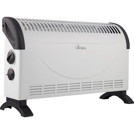 Ardes AR4C06 appareil de chauffage Intérieure Noir, Blanc 1500 W Chauffage électrique à convecteur