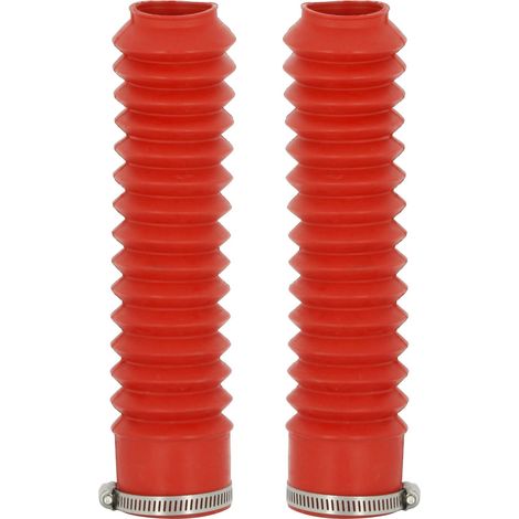 Soufflets de Fourche en PVC Rouge