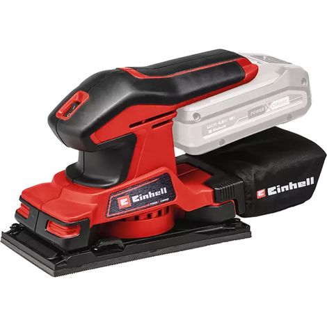 LEVIGATRICE ORBITALE A BATTERIA 'TE-OS 18/187 LI SOLO' 18V - superficie 187 x 94 mm  - EINHELL