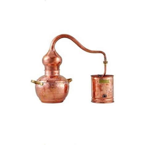 Destille, Destilliergerät, Destillationsapparatur - Alembic Premium, Kupfer 1L