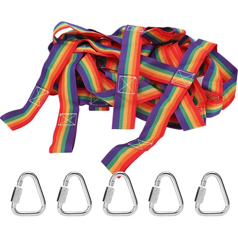 Corde d'escalade en nylon pour enfants, filet d'activités extérieures, entraînement physique quotidien, jeu de sport et divertissement (1/5)
