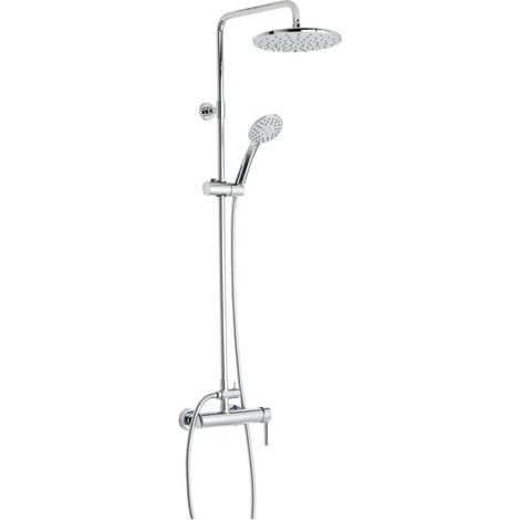 GENEBRE CM65110 19 OSLO Columna Grifo Monomando Fija con Equipo de Ducha - ref: CM65110 19