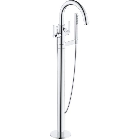KLUDI NOVA FONTE PURISTIC Wannenfüll- und Brausearmatur, (1/3)