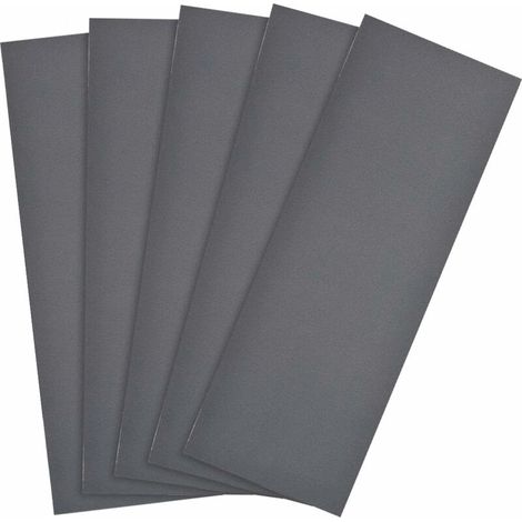 papier de verre, poncer, polir, Sec Humide Papier de verre Grains 1000, 10Pcs (1/4)