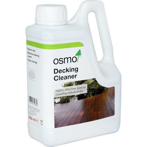 Osmo Decking Cleaner - Removes Dirt and Stains - 1 Litre