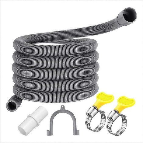 Washing Machine Drain Hose 10 Ft Flexible Dishwasher Drain Hose-- (1/5)