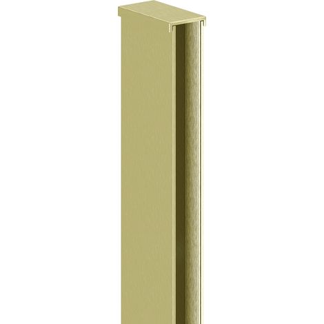 Mexen listello da parete per parete doccia 8 mm, oro spazzolato - 800-00-55 (1/2)