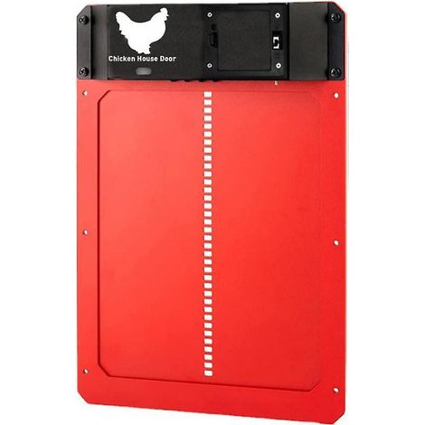 rouge Porte De Poulailler Automatique Capteur De Lumire Porte De Poulailler Porte De Poulailler Porte De Poulailler Automatique Multi-mode