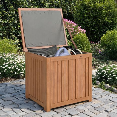 Coffre de jardin marron 63 x 51 x 58,5 cm (1/5)