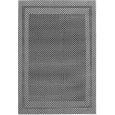 Set De Table - PVC Tissé - 450 X 300 Mm - Antidérapant - Pour Protection Table - 6 Pièces (1/2)