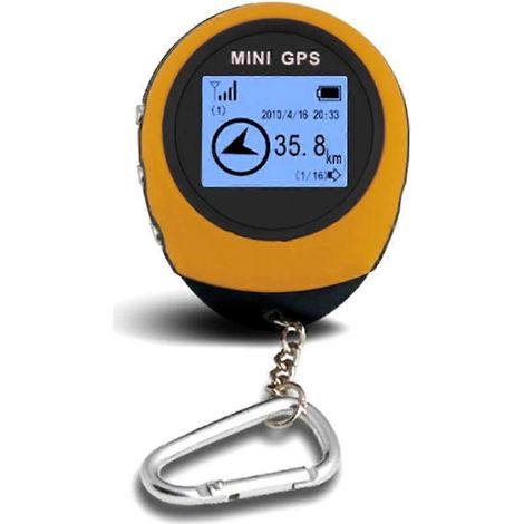 GPS portable haute précision par satellite avec coordonnées, boussole, altimètre, navigateur, pour sports de plein air, randonnée et suivi B (1/5)