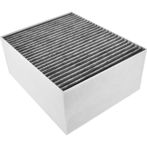 Filtro de carbón AllSpares CleanAir Plus para campanas extractoras compatible con Bosch Siemens Neff 678460 (230x189x100mm)
