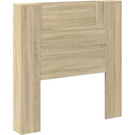 Maison Exclusive - Testiera Letto Rovere Sonoma Legno ingegnerizzato