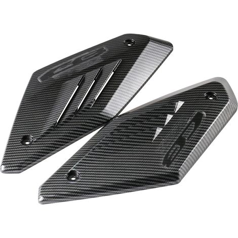 Protezioni laterali del telaio e protezione della presa d'aria in fibra di carbonio per i modelli di moto CB650R del 2019, 2020 e 2021.