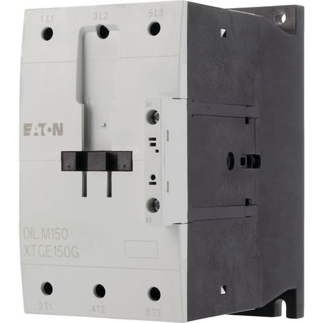 Eaton Contactor, 3 polos, 380 V 400 V 75 kW, RAC 240: 190 - 240 V 50/60 Hz, accionamiento de CA, bornes de tornillo, 239588