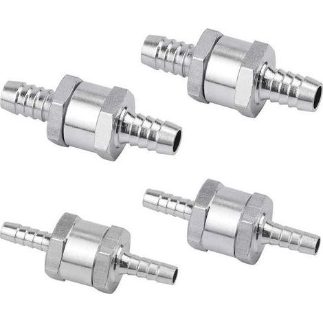 Rückschlagventil für Kraftstoffpumpe – 4er-Packung (6/8/10/12 mm) – Aluminiumlegierung – Geeignet für Benzin und Diesel – rx007-12 mm (1/5)