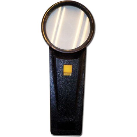 Lampada con lente d'ingrandimento diametro 75 mm senza batterie (utilizza 2 AA) 31071