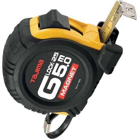 Flessometro di 5 metri di lunghezza g-lock magnetico 25 mm