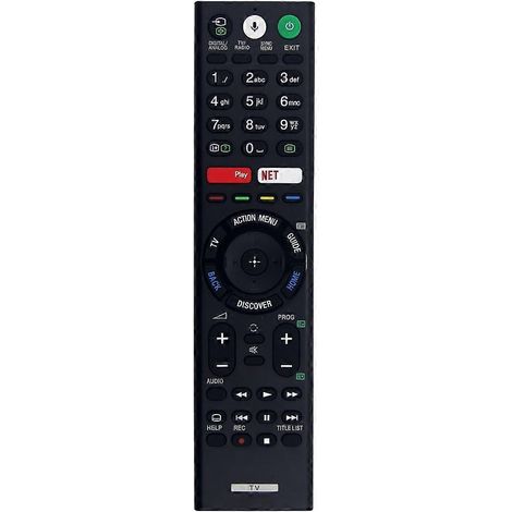 Telecomando sostitutivo RMF-TX200E, con funzione di controllo vocale, compatibile con TV Sony, compatibile anche con RMF-TX200E, RMF-TX300E, RMF-TX200A, RMF-TX201E e RMF-TX220P-Perfet (1/5)