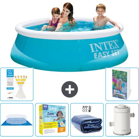 Easy Set Pool Rund - 183x51 cm - 7-teilig S71