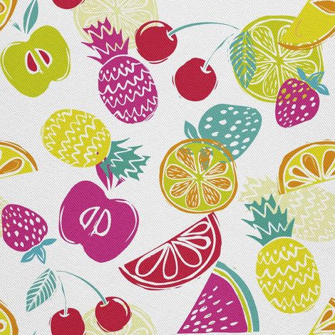 Telas decorativas para exteriores Oxford - Motivo de frutas de verano (1/5)